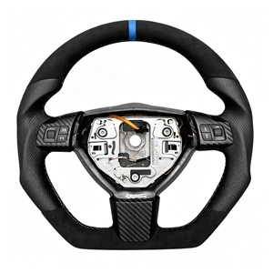 พวงมาลัยรถ <span class=keywords><strong>Opel</strong></span> แบบสปอร์ตหุ้มหนัง Alcantara หรูหราสั่งทำพิเศษสำหรับ <span class=keywords><strong>Opel</strong></span> Astra H Vauxhall Astra H VXR Holden Astra AH OPC อะไหล่รถยนต์ - Product Image 1
