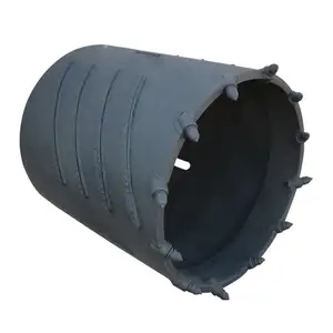 Boring Piling Equipment Core Barrel With Roller Teeth Or Bullet Teeth For Drilling Rigs