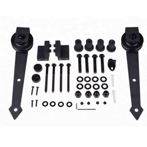 WEKIS Factory DIY Modern Brass Durable Mini Barn Door <b>Hardware</b> Sliding Barn Doors with Screw Installation and Lower Price - Product Image 6