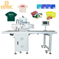 Máquina de Serigrafía Automática Nueva en Oferta, Tamaño del Cinturón 60*200cm, Área de Impresión 30x50cm, Impresora de Etiquetas/Tarjetas de Cama Plana