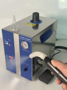 Limpiador a Vapor de 2L con Tanque de Acero Inoxidable, Varillas Flexibles, Pedal, Versión 2025, Modo ECO, Reinicio al Agua Baja, 5 Bares de Alta Presión - Product Image 4