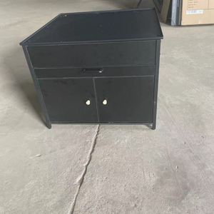 Armoire en MDF pour machine à laver avec rangement supplémentaire pour l'organisation de la buanderie - Product Image 5