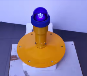 ICAO FAA IEC compatible LED calle de rodaje luz elevada azul y verde emisor delantal borde luz AR111 Tipo de Base para uso en aviación - Product Image 3