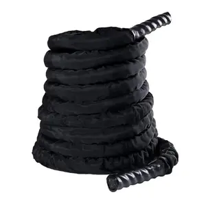 50mm*15m Battle Ropes With Anchor Kit, Full Body Workout <strong>Equipment</strong> for <strong>Crossfit</strong> Training Home Gym &amp; Fitness Exercises Rope - Product Image 1