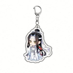 Anime Figure Acrylic Shaker Keychain Factory Design Acrylic Charm Shaker <b>Key</b> <b>Chain</b> Custom Acrylic Keychain - Product Image 5