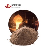 KERUI Matière première réfractaire Prix du sable de magnésie Poudre de magnésite calcinée à mort