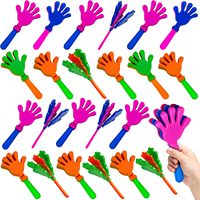 Pom-poms colorés en plastique pour supporter, jouet sonore pour stade, compétition, fête