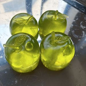 Jouet anti-stress en forme de pomme au thé vert et maltose, balle souple TPR, pour enfants et adultes, jouet à presser pour soulager le stress - Product Image 4