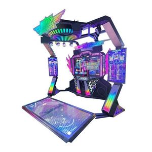 Machine de jeu d'arcade de danse à deux joueurs, grande machine de divertissement musicale à monnayeur avec garantie d'un an, neuve - Product Image 4