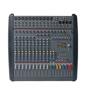 High Quality Wholesale powermate 1000-3 mixer dual 99 dsp professional digital audio mixer mikser