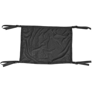 Car Roof Ceiling Cargo <b>Net</b> Black Polyester Nylon Mesh Storage <b>Bag</b> With Handle General Fit - Product Image 1