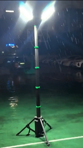 เสาไฟ LED แบบพกพาพร้อมขาตั้งกล้องในตัว รุ่น OK-SD20SJ-150W สำหรับงานกลางแจ้ง - Product Image 6