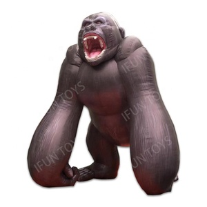 Inflable Publicitario Personalizado con Impresión Digital, Personajes de Películas y Dibujos Animados, Mascota Gorila Mono, Impermeable, de Oxford, para Fiestas - Product Image 5