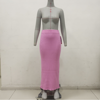 Vêtements en tricot sur mesure, maxi, OEM et ODM, haute qualité, robes en tricot pour femmes, vente en gros