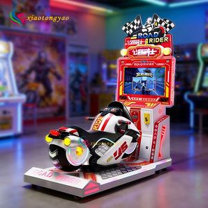 Nueva Máquina de Juego Arcade de Carreras Interactiva 3D, Highway Knight, Operada con Monedas, con Interfaz en Inglés y 1 Año de Garantía - Product Image 1