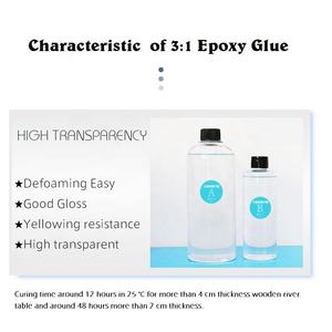 Résine époxy transparente cristalline OSBANG OS-810 1 gallon 3:1 pour le travail du bois et les pendentifs faits à la main (colle liquide) - Product Image 6