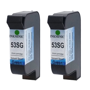 100% Chip Compatible 53S+ Solvent-Based Black <b>Ink</b> Cartridges - Product Image 6