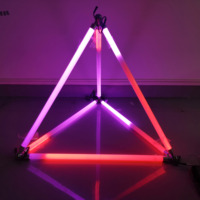 DC 24V 2M LED 360 degrés Tube laiteux PC Shell RGB Programmable Pixel lumières de scène pour les événements de conférence d'exposition de fête de Club