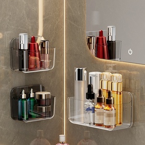Scatola portaoggetti per cosmetici ad <span class=keywords><strong>alta</strong></span> trasparenza, non perforata e ispessita, da parete per bagno - Product Image 2