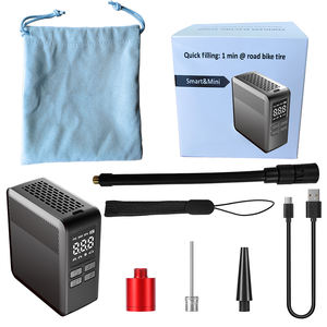 Pompe à pneu pour voiture VTT avec jauge mini pompe à air électrique pour vélo - Product Image 5