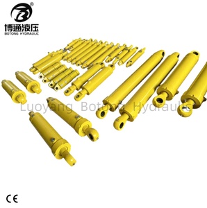 Cứng <span class=keywords><strong>Chrome</strong></span> mạ thép <span class=keywords><strong>Piston</strong></span> <span class=keywords><strong>Rod</strong></span> đôi diễn xuất xi lanh thủy lực cho kỹ thuật xe nâng-botong nhà máy bán hàng trực tiếp - Product Image 4