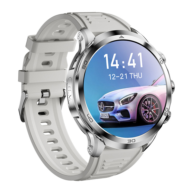 New Arrival Smart Watch H19 4G Sim Card Flashlight Rotating Camera 1.95" AMOLED Screen 3+32G Memory Smartwatch for Business
