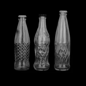 2024 wholesale factory 200ml 225ml 240ml 275ml 300ml Carbonated Spirit Glass Bottle for Soda