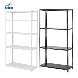 Giá để đồ bằng thép mạ kẽm, màu trắng đen bạc, 150cm, 4 tầng, dùng cho nhà để xe, nhà bếp, loại nhẹ, có tấm thép - Product Image 1