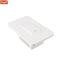 Interrupteur mural WiFi standard US 120 mm, 1 gang, 10 A, panneau PC, 100-240 V, interrupteur mural intelligent pour éclairage Smart Life