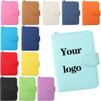 Porte-cartes en toile personnalisable DIY Alibaba-online-shopping, mini porte-passeport vierge en toile de coton, porte-cartes d'identité et de crédit avec photo