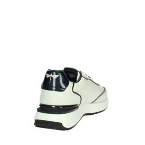 Zapatillas Deportivas para Mujer Pregunta, Color Blanco Hielo, Suela Gruesa, Estilo Casual y Moderno - Product Image 3