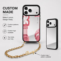 Cadena de Metal Personalizada para Teléfono, Grabado Láser con Nombre y Logotipo, Correa de Cordón, Accesorio de Regalo Personalizado, Venta al por Mayor, MOQ 20 (Modelo Único)