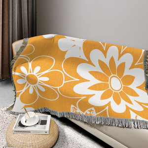 Manta Jacquard de Alta Calidad, Personalizable, Nuevo Estilo, Textil para el Hogar, para Ropa de Cama, Uso Decorativo, Precio Bajo, Cubre Sofá - Product Image 2