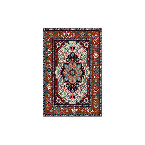 พรมปูพื้นลายเหรียญโบฮีเมียน วาน ซินหลง รูปทรงสี่เหลี่ยมผืนผ้า ผ้ากำมะหยี่คริสตัลกันลื่น เหมาะสำหรับห้องนั่งเล่น โซฟา ห้องนอน - Product Image 2