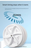 White Tech électrique compacte portable mini machine à laver automatique lave-vaisselle ménager en plastique pour dortoir état neuf