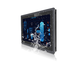 Panel PC Industrial Sin Ventilador de 15.6 Pulgadas, Computadora Todo en Uno, Intel N100 J6412, IP65 Resistente al Agua, Pantalla Táctil, Automatización de Fábrica, SSD