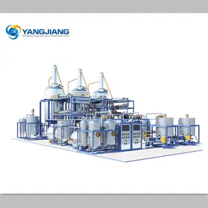 Used engine oil machine oil recycling machine base oil production line