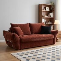 Canapé modulaire convertible en L avec chaise longue, facile à assembler, confortable, rembourré, éco-responsable, idéal appartement et hôtel