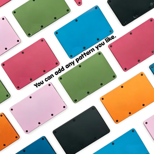 Porte-cartes de crédit RFID minimaliste pour homme, <span class=keywords><strong>portefeuille</strong></span> en métal fin de haute qualité, étui court pour cartes d'identité et bancaires, étui <span class=keywords><strong>portable</strong></span> pour cartes - Product Image 1