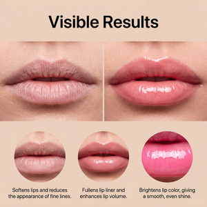 Viareline Nouvelle Huile Repulpante et Volumisante pour les Lèvres Effet Brillant et Éclatant, Hydratante et Éclaircissante - Product Image 6
