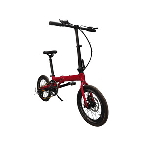 Mini vélos pliants - 16 pouces, vélos portables <span class=keywords><strong>ultra</strong></span>-légers à vitesse variable avec frein à disque pour hommes, femmes et étudiants - Product Image 5