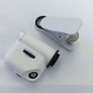 TH7004CB 55X 미니 포켓 휴대용 클립온 현미경 LED 라이트 확대경 모든 스마트폰용 - Product Image 5