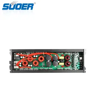 Suoer OEM ODM Car Amplifier Car Audio Amp Manufacturer Monoblock Car Amplifier 8000w Power