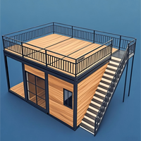 Fournisseur et fabricant de maisons conteneurs mobiles portables démontables de 20 pieds, caravanes, conteneurs d'expédition, toilettes, douches