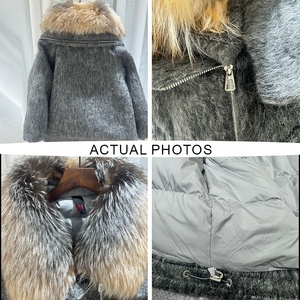 Nuovo Cappotto Invernale Casual Spesso <span class=keywords><strong>con</strong></span> Cerniera 2026, Giacca in Lana e <span class=keywords><strong>Pelliccia</strong></span> di Volpe, Piumino da <span class=keywords><strong>Donna</strong></span> - Product Image 5
