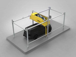 Máquina de Lavado de Autos Eléctrica Inteligente 360°, Automatizada, de Acero Inoxidable, 2200W, para Talleres de Reparación de Automóviles y Gasolineras - Product Image 2