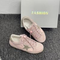 Chaussures d'entraînement allemandes en cuir véritable, nouveau modèle 2026, style délavé, effet vieilli, sport décontracté, amorti Forrest Gump, fermées