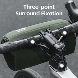 ROCKBROS-Sac de guidon étanche pour vélo, cadre avant, sangle réfléchissante - Product Image 2