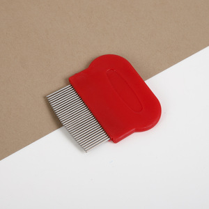 Stainless Steel Fine Tooth Plastic Pet Comb For Dogs And Cats Blue Long Size Convenient Grooming Tool - Product Image 3