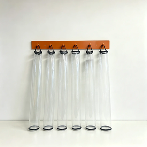 Sac de rangement transparent en PVC pour cartes de Mahjong américain, avec poigné<span class=keywords><strong>e</strong></span> à fermeture éclair, design durable et écologique, pour salles de jeu, rangement pratique, en stock - Product Image 5